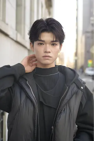 メンズ レイヤー/メンズ 矢津田侑のヘアスタイル