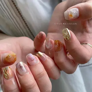 ネイル わたなべ ちかのネイルデザイン