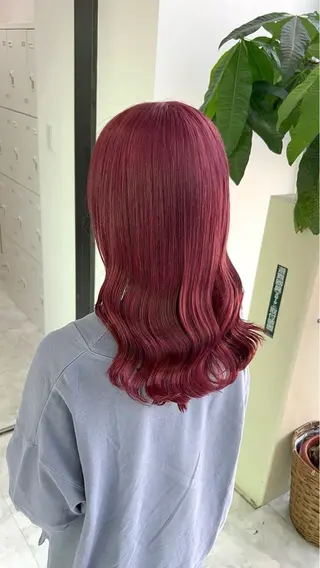 カラー 🥀韓流暖色ヘア 🥀yuzukiのヘアスタイル
