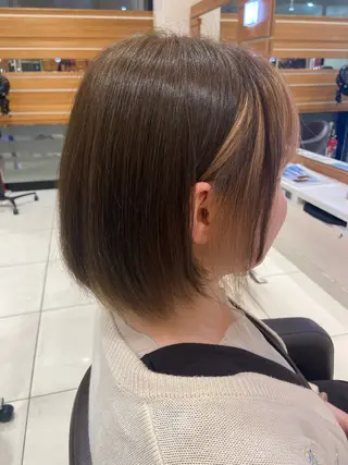 ショート 🫧【ちゅるんカラ ー】あいみ🫧のヘアスタイル