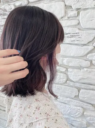 ショート カラー 浅岡 のどかのヘアスタイル