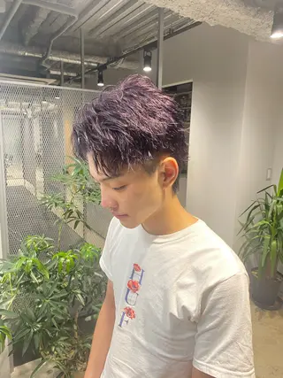 ショート メンズ 村田 健のヘアスタイル
