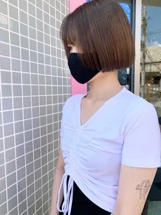 ミディアム カラー 🌸スタイリスト 山浦美恵のヘアスタイル