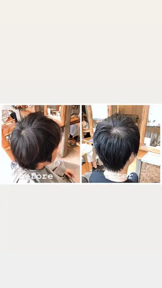 メンズ 中村 優志のヘアスタイル