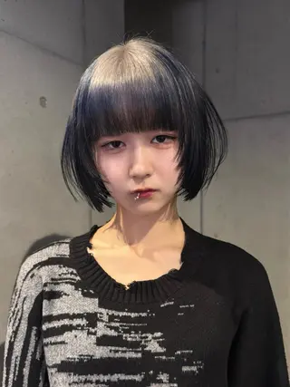 ショート カラー だいち/ブリーチ/ レイヤーカットのヘアスタイル