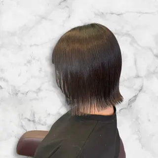 ミディアム プルシールエクステ/ ハイトーン/ブリーチのヘアスタイル