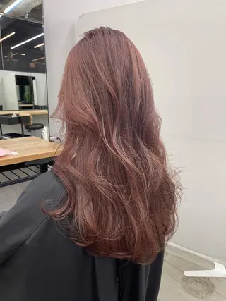 ロング ナガイ アヤのヘアスタイル