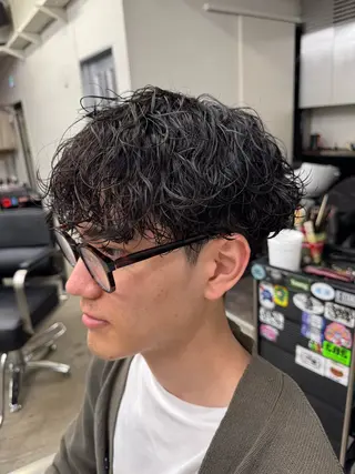 ショート パーマ メンズ 💈メンズ特化💈 TASUKUのヘアスタイル