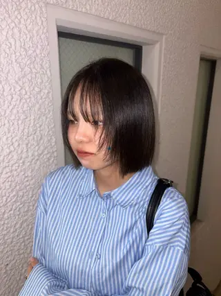 ショート カラー 似合わせヘア🪽 riko🐈‍⬛のヘアスタイル