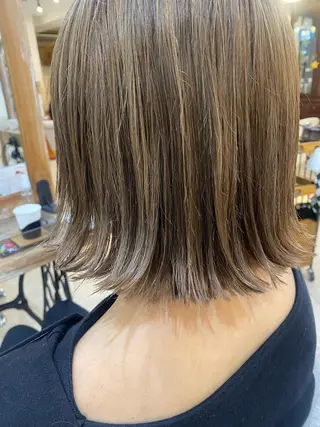 ミディアム 下田 雄二のヘアスタイル