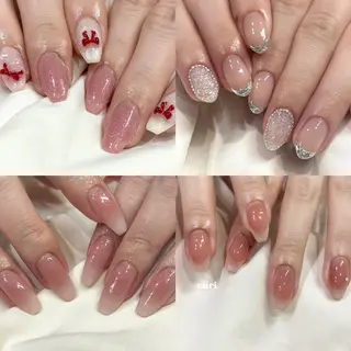 ネイル 新宿代々木/ちゅるん キレイめ/miriのネイルデザイン
