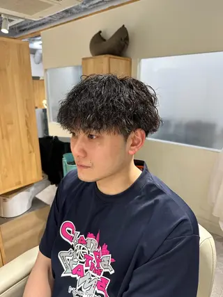 メンズ 髪質改善＆メンズ パーマ ひぐちのヘアスタイル