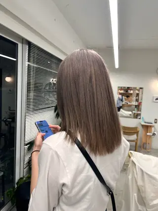 ミディアム マミ🌱 ボブ/津田沼のヘアスタイル