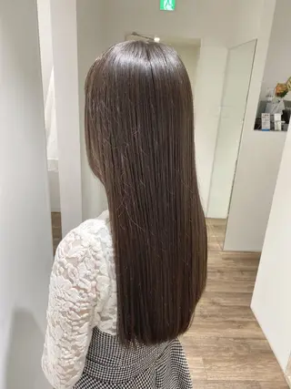 ロング ハイライト⭐️上野 高広のヘアスタイル