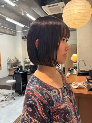 ショート 永田 愛莉のヘアスタイル