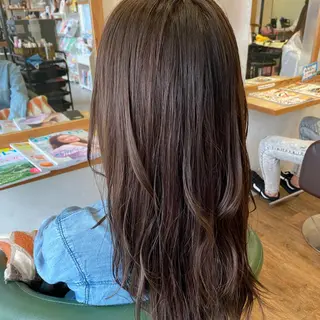 ロング カラー 西村 恵祐のヘアスタイル