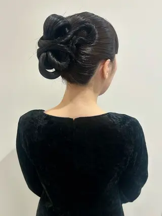 ヘアアレンジ 👔ボブ﹨髪質改善 ストレート🩳ももかのヘアスタイル