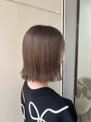 ミディアム カラー himari/縮毛 矯正/熊谷のヘアスタイル