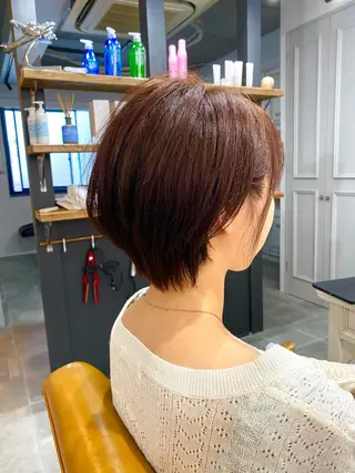 ショート カラー SHIAN立川　及川 17時〜限定のヘアスタイル