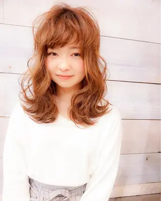 ミディアム ヘアアレンジ 🌼圧倒的な口コミ数 BRAVE柏東口のヘアスタイル