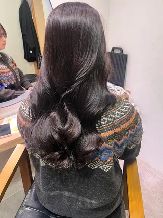 セミロング カラー ヘアアレンジ 愛されカラー🩷 はるなのヘアスタイル