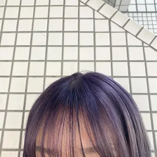 ミディアム 🍋暖色カラーヘアア レンジniina🍋のヘアスタイル