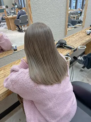 ミディアム 🏅EIGHT難波/ 【店長】タモツのヘアスタイル