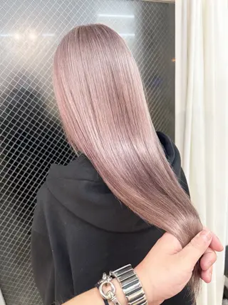 ロング カラー lani ブリーチ /ダブルカラーのヘアスタイル