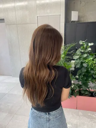 ロング レイヤーカット 🌺RYOKOのヘアスタイル