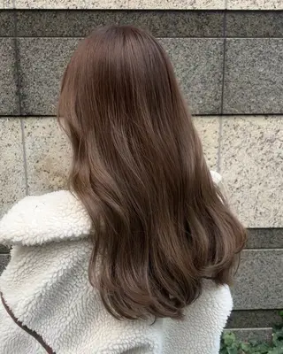 ロング カラー ヘアアレンジ 髪質改善/艶髪/矯正 ヘアアレンジ/西梅田のヘアスタイル
