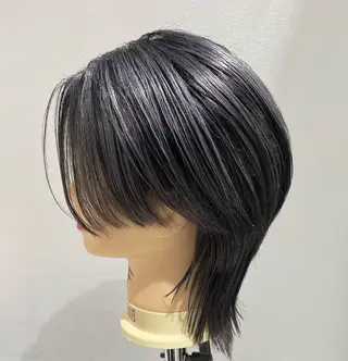 ショート カラー 長町/酸性ストレート /曲がる縮毛矯正のヘアスタイル