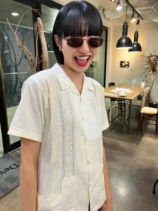 ショート 宮腰 瑠果のヘアスタイル
