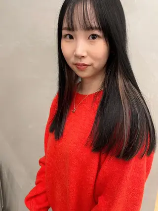 ミディアム カラー センスをお届けします 大谷将生infpのヘアスタイル