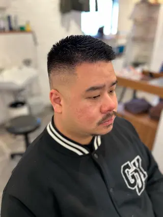 ショート 尭部 佑太のヘアスタイル