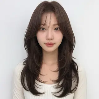 セミロング KANA🌷 髪質改善のヘアスタイル