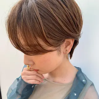 ショート ショート特化美容師 大阪京橋　大本　渉のヘアスタイル