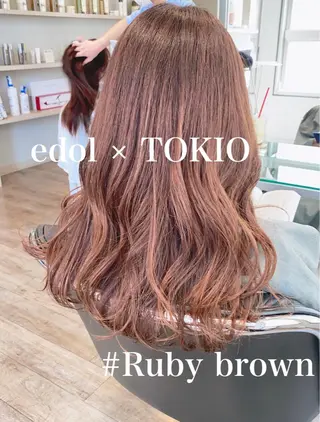 セミロング パーマ・レイヤー 髪質改善・TANIのヘアスタイル