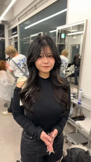 ロング 艶髪／シールエクステ 🌻ノゾミ🌻のヘアスタイル