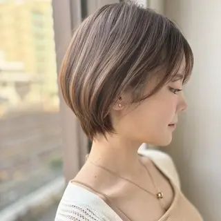 ショート 似合わせ✨透明感🫧 佐藤優斗のヘアスタイル