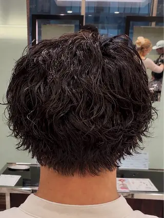 メンズ 🎸朝ラク！メンズ パーマ特化ren🎸のヘアスタイル