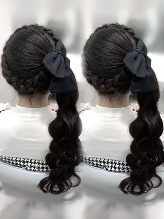 ロング 松村 知佳のヘアスタイル