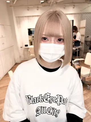 ミディアム カラー ベテラン美容師が対応 /髪質改善/縮毛矯正のヘアスタイル