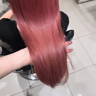 カラー サラ艶/韓国ヘア ︎🌟璃奈 (リナ)のヘアスタイル