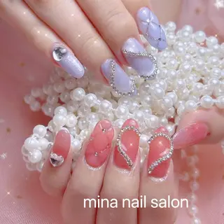 ネイル 🎀ゆうず 𝜗𝜚 ྀིのネイルデザイン