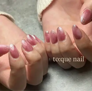 ネイル to:que(トーク)所属・本町🤍ちゅるん 自爪育成✨🤍のネイルデザイン