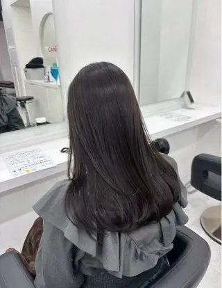 ロング カラー mao⭐️ 透明感カラー‎⭐️のヘアスタイル