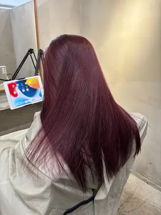 セミロング カラー 中園康 /カラー/ブリーチのヘアスタイル