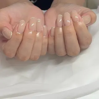 ネイル パラジェルネイル 大人可愛/シンプルのネイルデザイン
