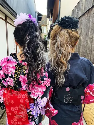 ロング 京都最安価エクステ muuka🦋のヘアスタイル