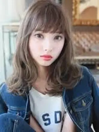 ロング カラー ヘアアレンジ 【公式】amble luxe池袋東口🩷のヘアスタイル